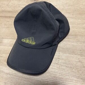 Adidas Aeroready Gray Mens Hat Lightweight Running Training Cap Gym‎